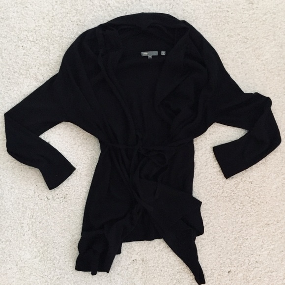 Vince Tie Cardigan - Picture 2 of 5